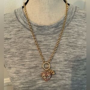 Juicy Couture heart necklace